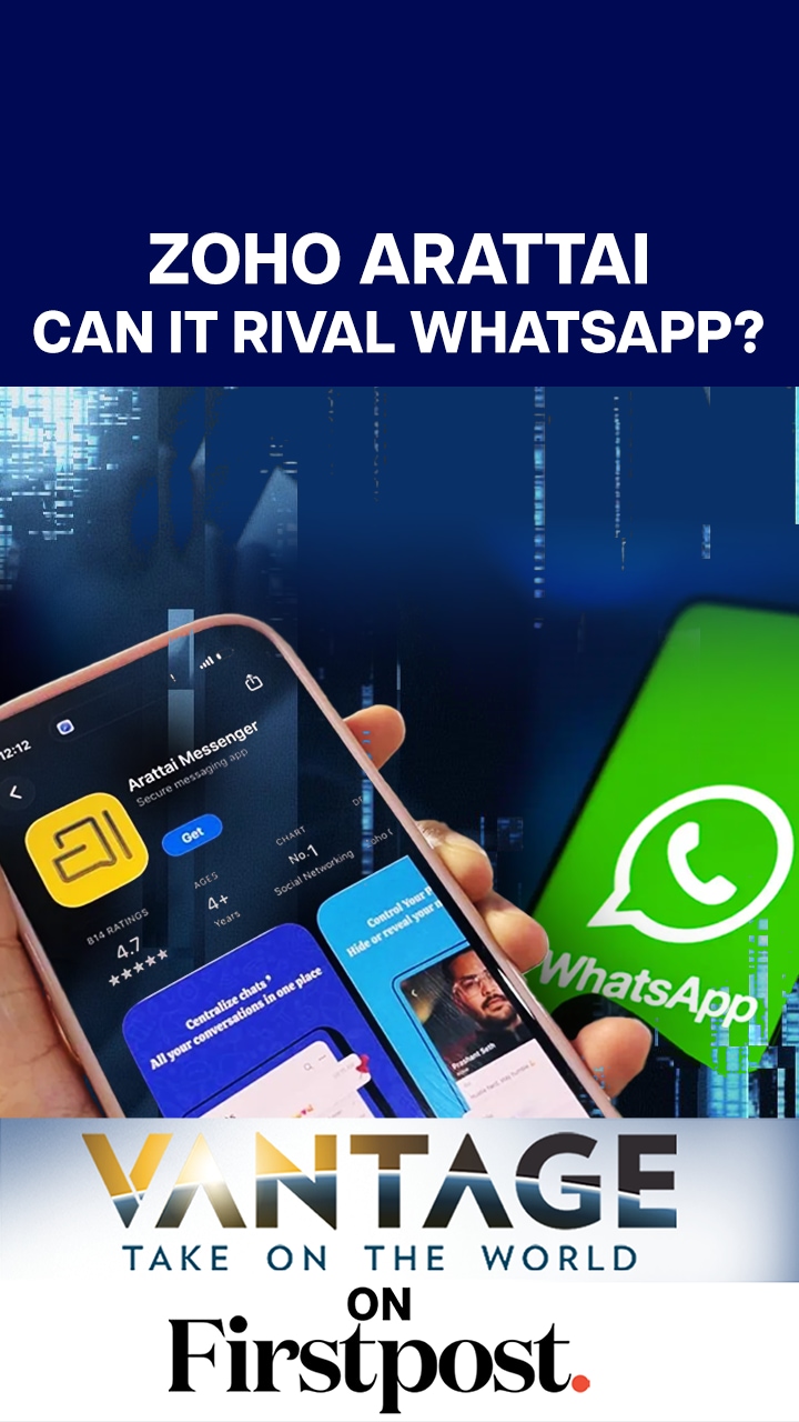 Is Arattai the Indian version of WhatsApp? | Vantage on Firstpost