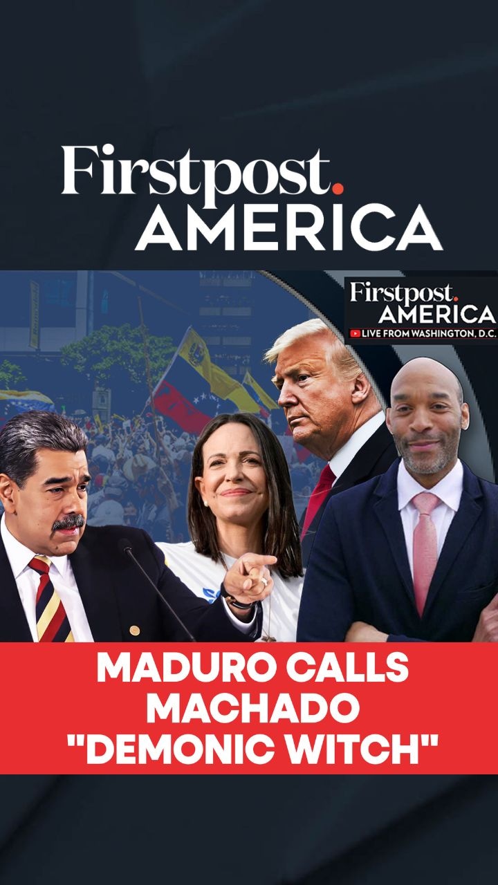 Venezuela: Maduro Calls Nobel Winner Machado a Demonic Witch | Firstpost America