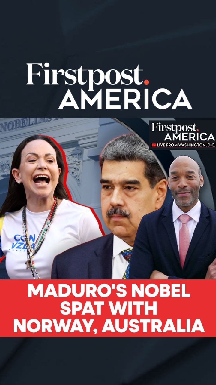 Maduro's Nobel Spat With Norway, Australia | Firstpost America  