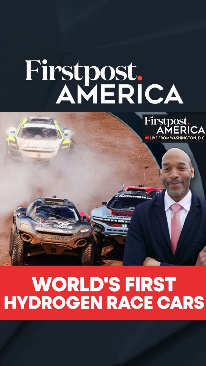 World’s First Hydrogen Race Cars | Firstpost America 
