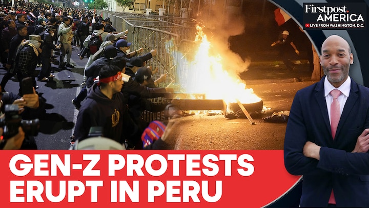 Gen Z Protests in Peru: Protesters Clash With Police Firing Tear Gas | Firstpost America  