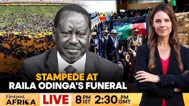 LIVE | Kenya: Stampede at Raila Odinga's State Funeral | Firstpost Africa