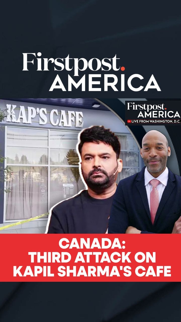 Canada: Comedian Kapil Sharma's Cafe in Surrey Attacked Again | Firstpost America  