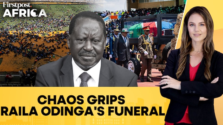 Kenya: Stampede Breaks Out at Raila Odinga's State Funeral, Ruto Pays Tribute | Firstpost Africa