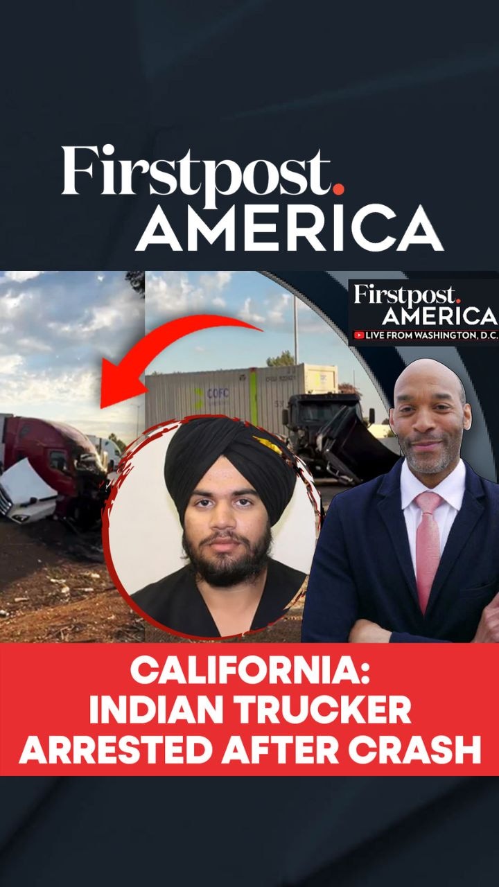 California: Indian Trucker Arrested After Crash | Firstpost America California: Indian Trucker Arrested After Crash | Firstpost America