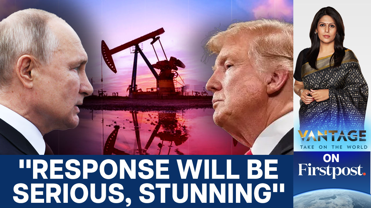 Putin slams US, responds to Trump's oil sanctions| Vantage with Palki Sharma | N18G Putin slams US, responds to Trump's oil sanctions| Vantage with Palki Sharma | N18G