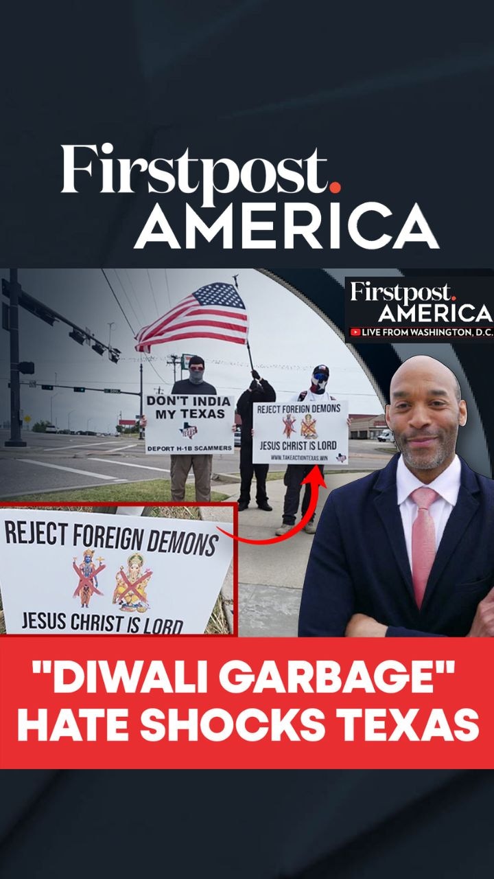 "Diwali Garbage": Hate Shocks Texas | Firstpost America