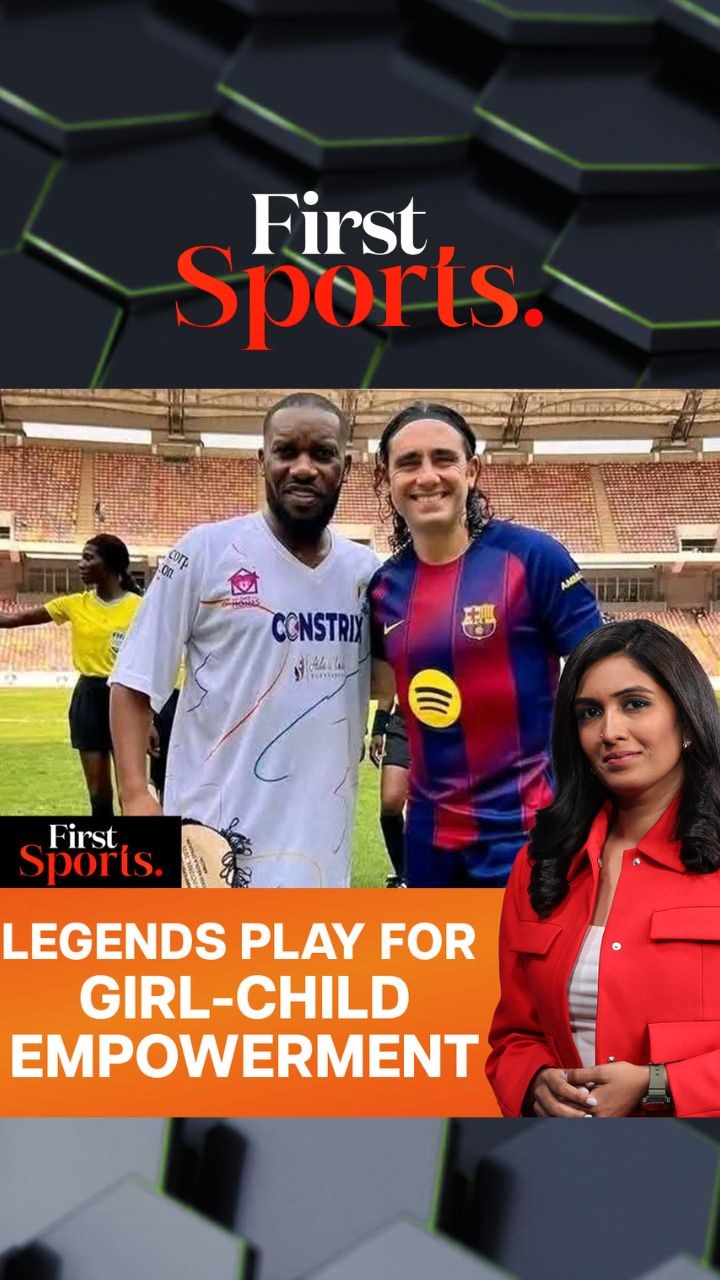 Barcelona and African Legends Play For Girl-Child Empowerment | First Sports With Rupha Ramani