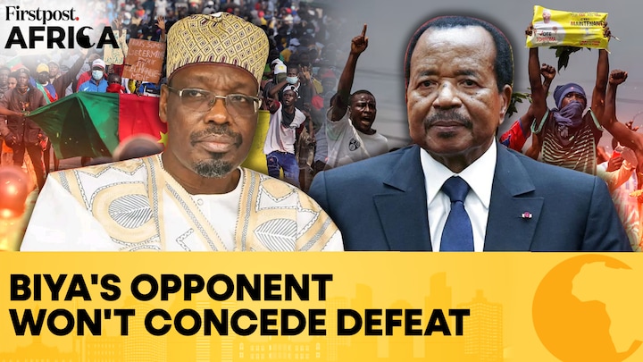 Protests in Cameroon As Paul Biya's Opponent Issa Tchiroma Vows To Resist | Firstpost Africa Firstpost Image
