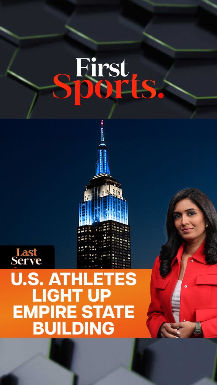 US Athletes Light Up Empire State Building Before Olympics | First Sports With Rupha Ramani  US Athletes Light Up Empire State Building Before Olympics | First Sports With Rupha Ramani
