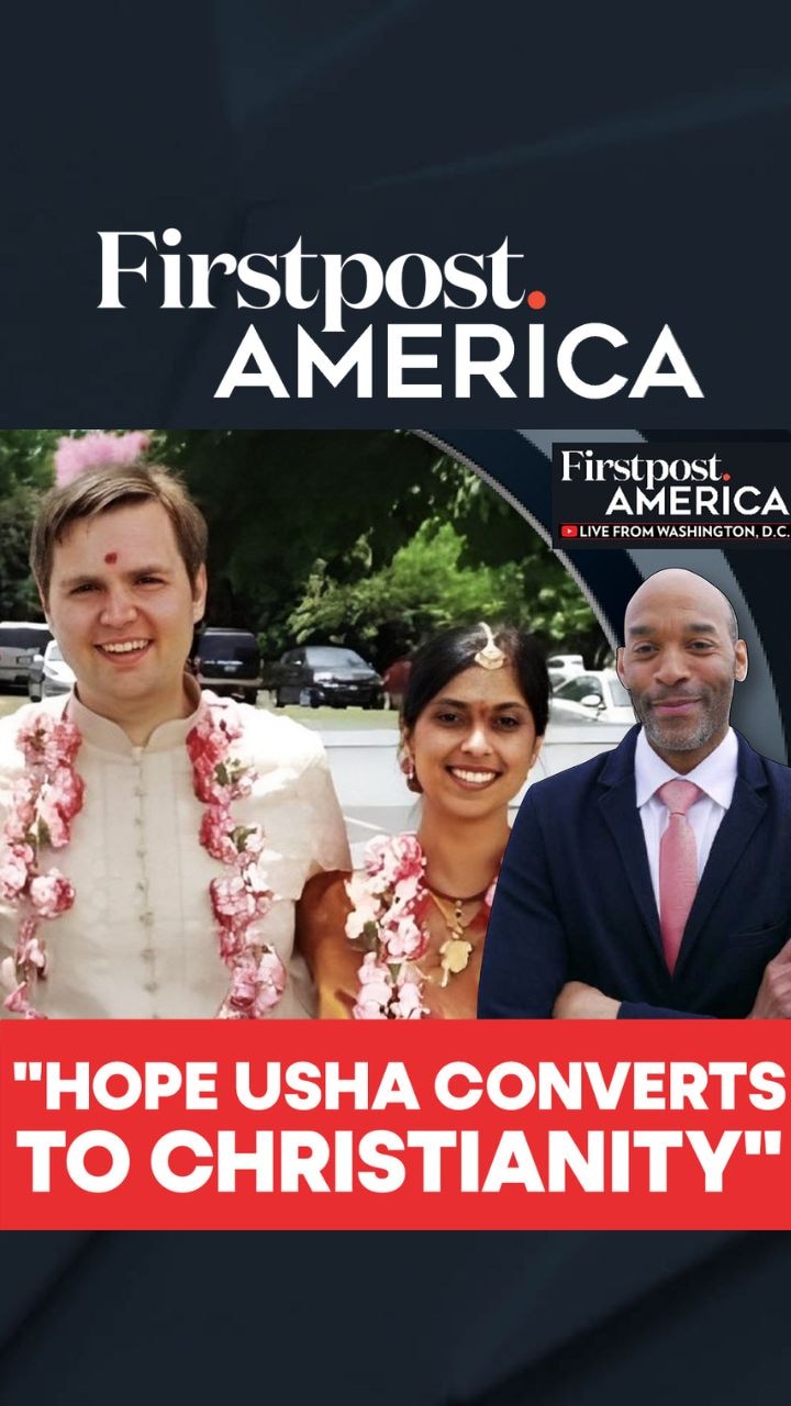 "Hope Usha Converts To Christianity" | Firstpost America "Hope Usha Converts To Christianity" | Firstpost America