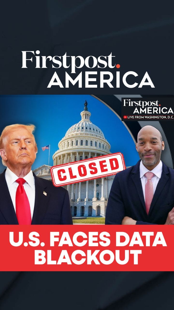 US Shutdown Sparks GDP Data Blackout, Airline Disruptions, Visa Delays | Firstpost America US Shutdown Sparks GDP Data Blackout, Airline Disruptions, Visa Delays | Firstpost America