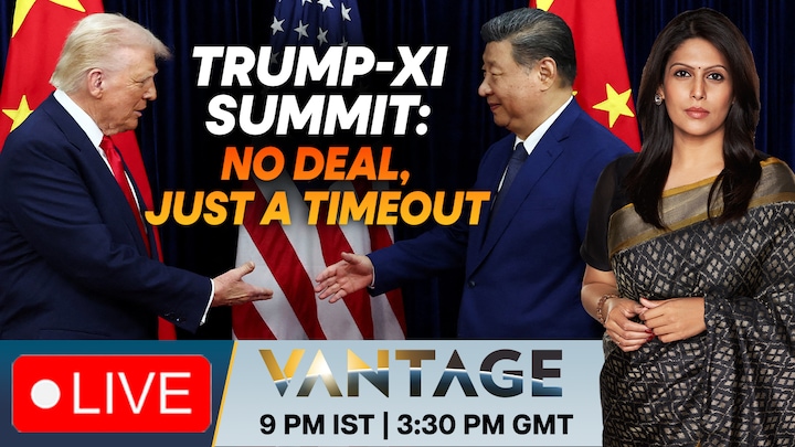 LIVE: Trump, Xi Trade War Paused for a Year, Not Ended | Vantage with Palki Sharma | N18G Firstpost Image