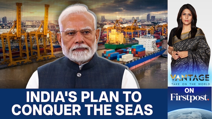 PM Modi launches India’s new maritime vision | Vantage with Palki Sharma | N18G  PM Modi launches India’s new maritime vision | Vantage with Palki Sharma | N18G