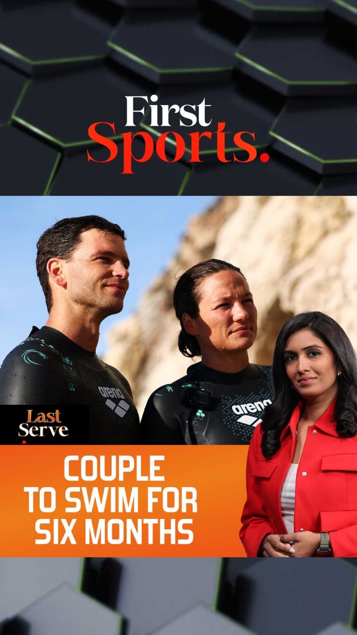 French Couple Begin Transatlantic Swim to Promote Ocean Protection | First Sports with Rupha Ramani