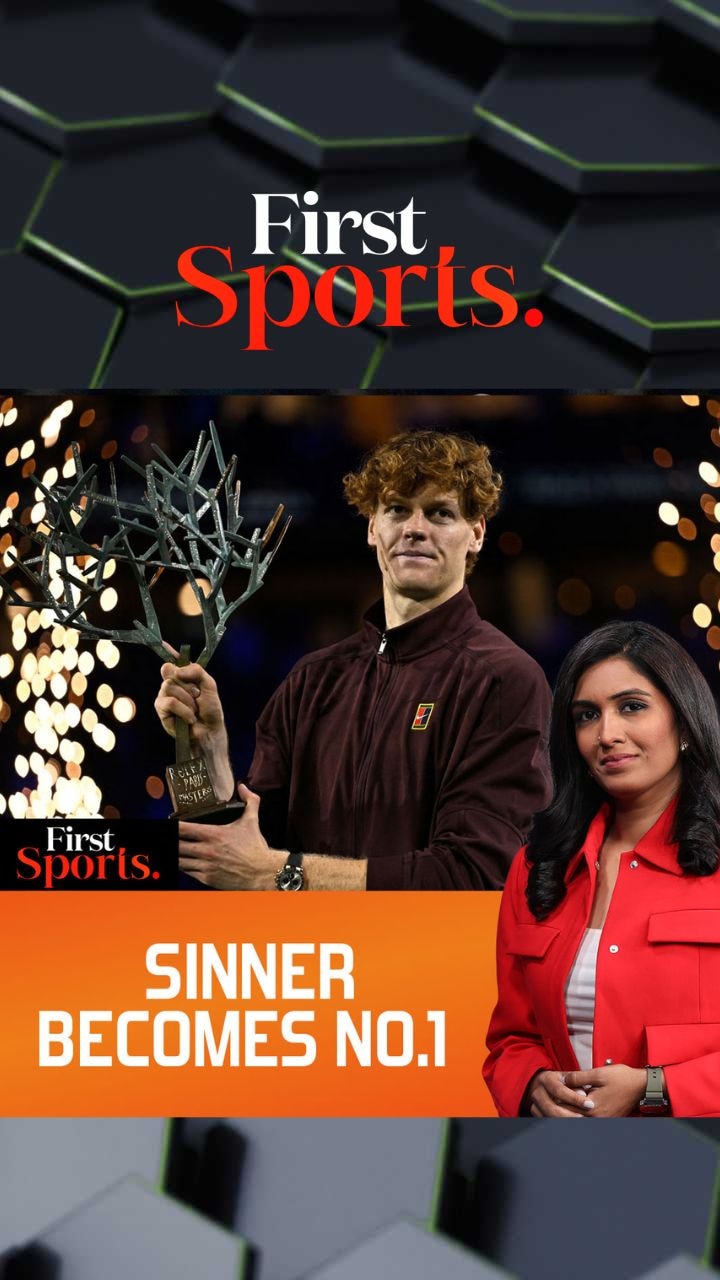 Sinner Dethrones Alcaraz After Winning Paris Masters | First Sports With Rupha Ramani 
