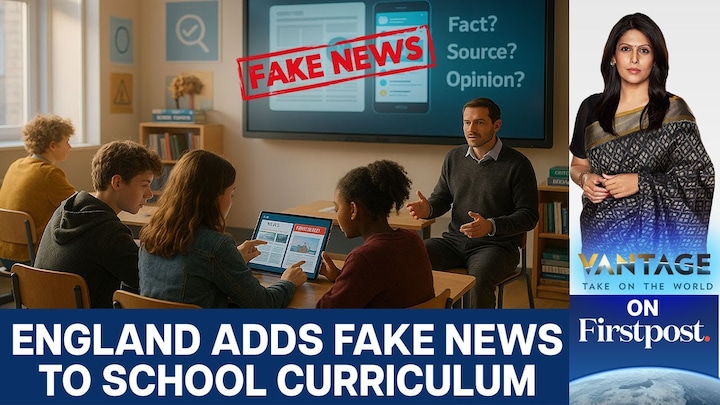 England school kids to study fake news and AI in new curriculum |Vantage With Palki Sharma England school kids to study fake news and AI in new curriculum |Vantage With Palki Sharma