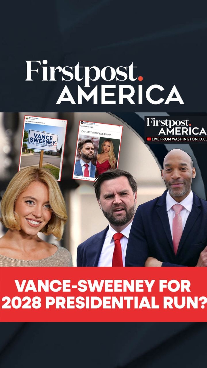 Vance-Sweeney For 2028 Presidential Run? | Firstpost America 