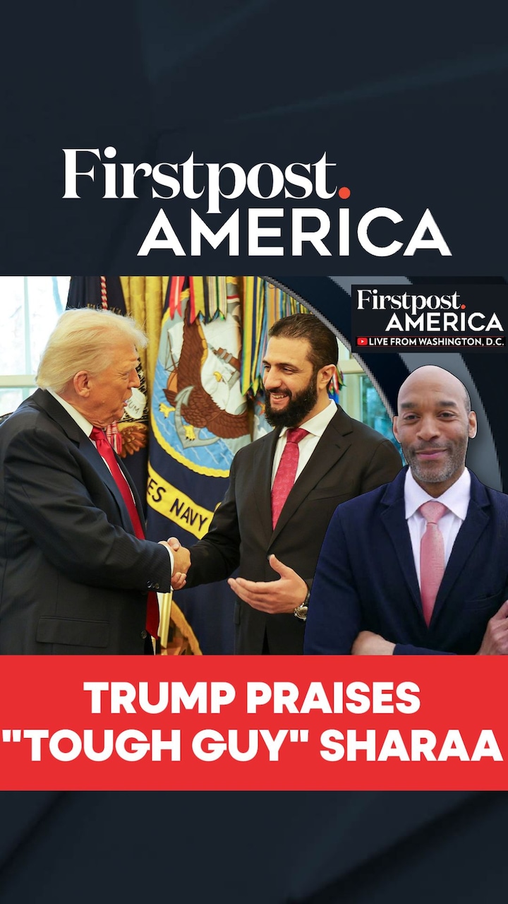Trump Praises "Tough Guy" Sharaa | Firstpost America | N18G  