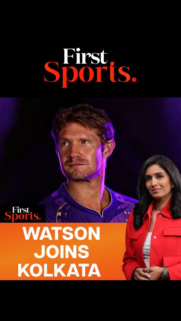  IPL Winner Shane Watson Joins Kolkata | First Sports With Rupha Ramani 