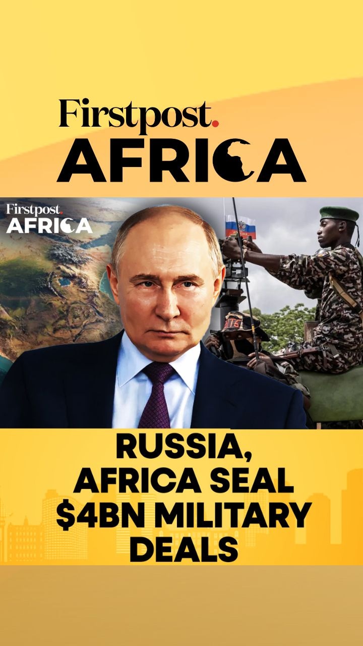  Russia's Defence Exports To African Nations Reach $4 Billion | Firstpost Africa  