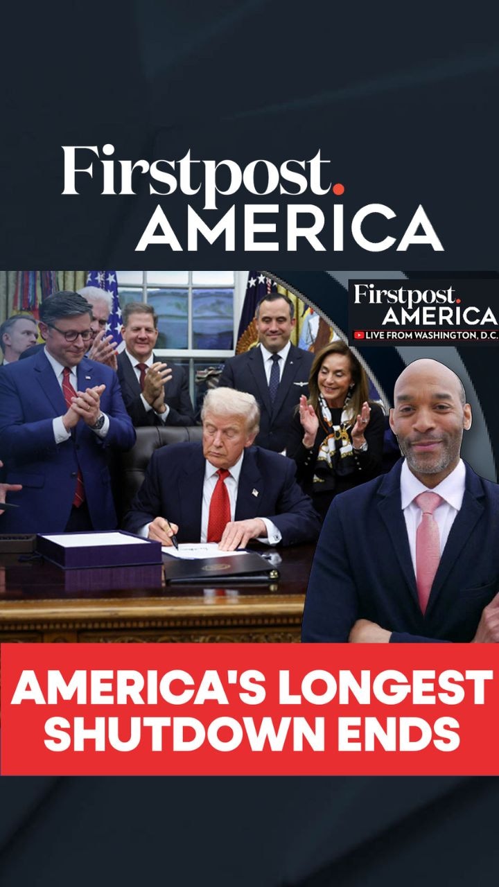 America's Longest Shutdown Ends | Firstpost America