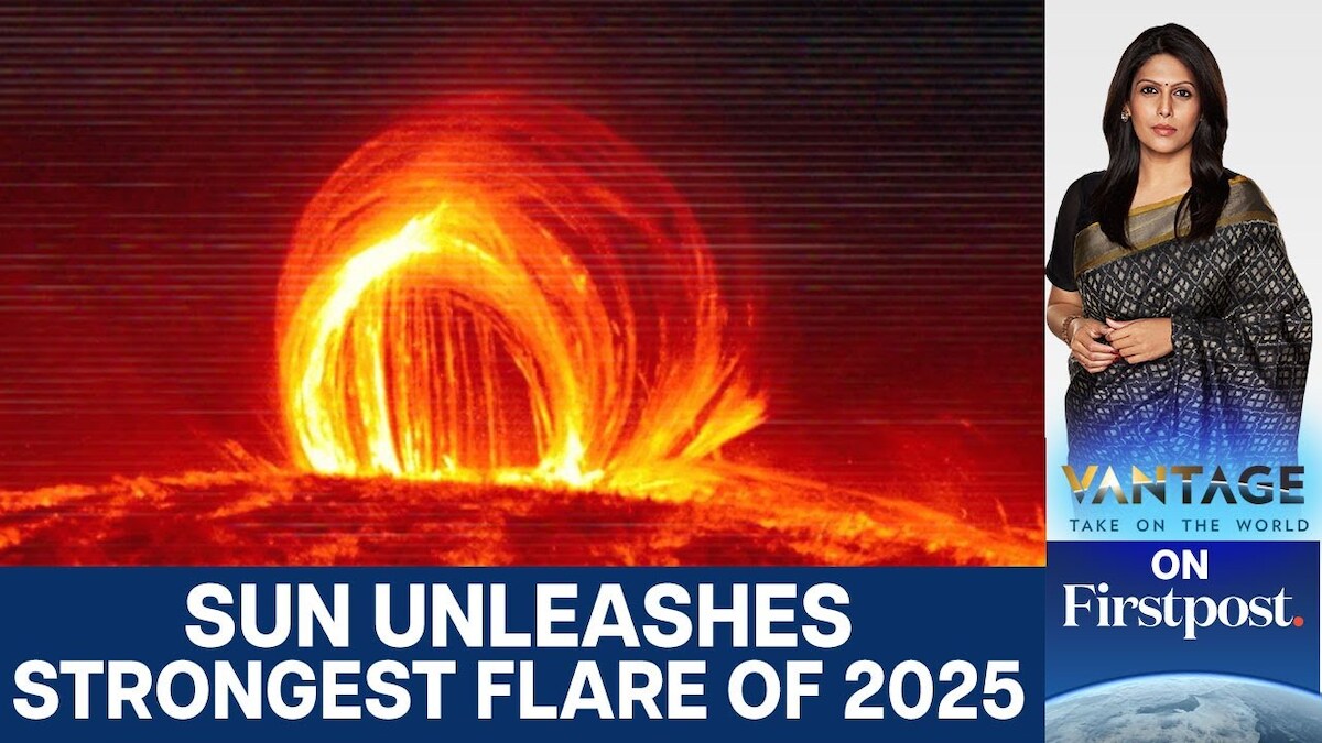 Sun Erupts with Strongest Solar Flare of 2025, Sparks Radio Blackouts ...