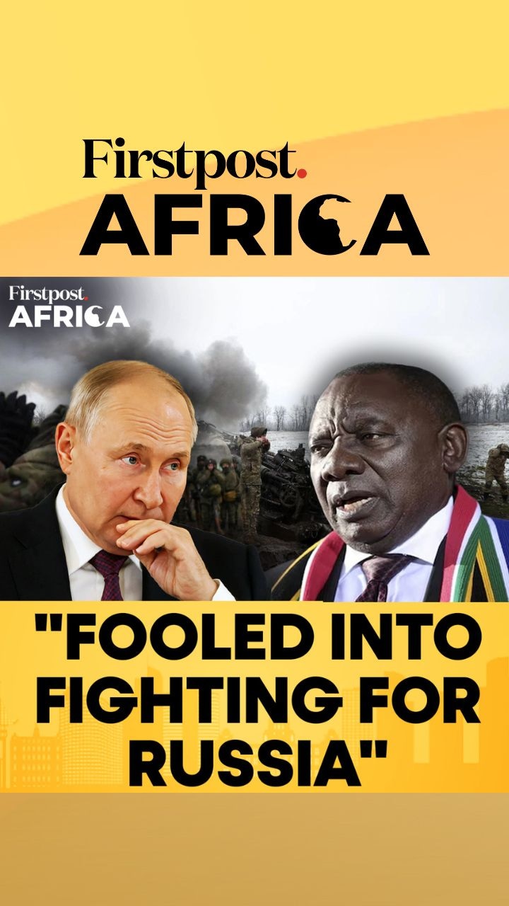 South Africans "Fooled" Into Fighting Russia's War, Says Ukraine's Envoy |Firstpost Africa 