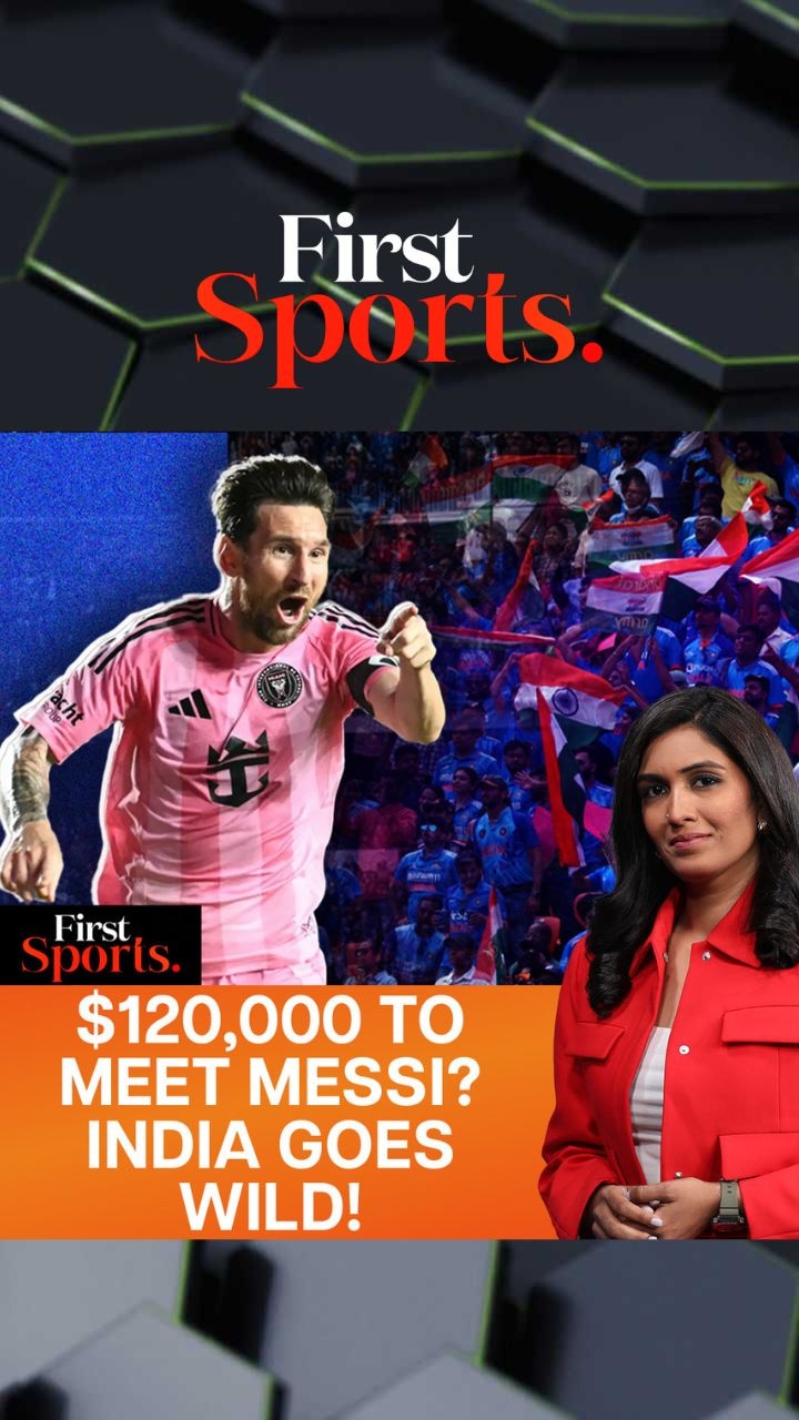 How Much Will Indian Fans Pay To Meet Lionel Messi? | First Sports With Rupha Ramani 