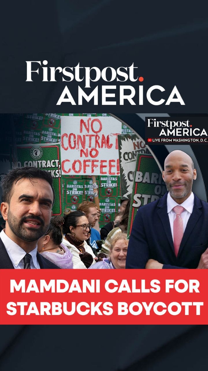Mamdani Calls For Starbucks Boycott | Firstpost America