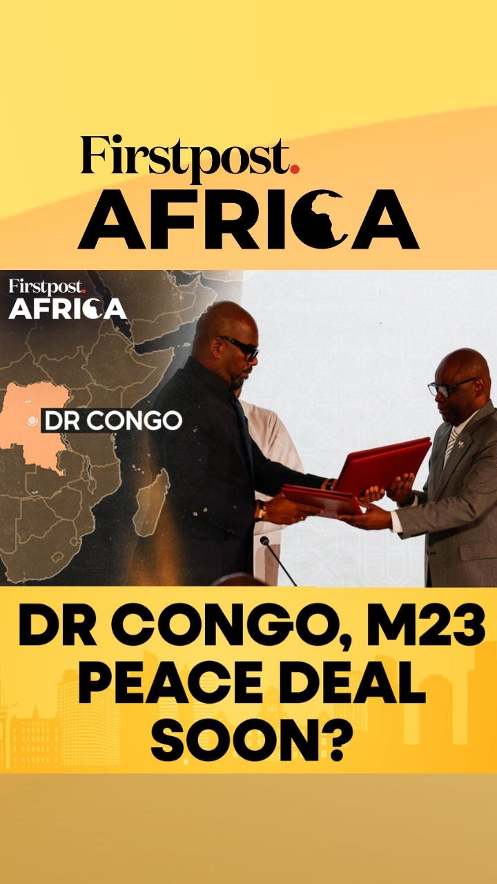DR Congo, M23 Rebels Sign, US and Qatar Mediated, Peace Framework | Firstpost Africa 