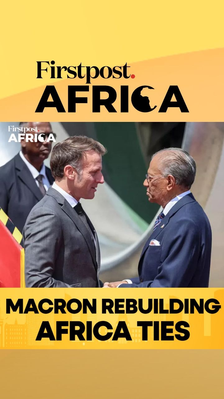 France's Macron Begins Africa Visit To Rebuild Ties | Firstpost Africa