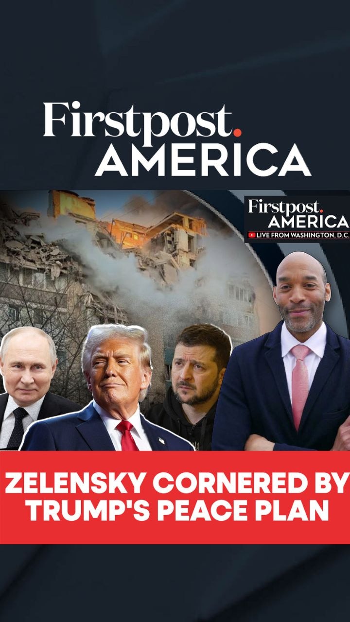 Zelensky Cornered By Trump's Peace Plan | Firstpost America 