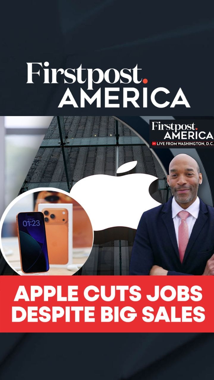 Apple Cuts Jobs Despite Big Sales | Firstpost America 