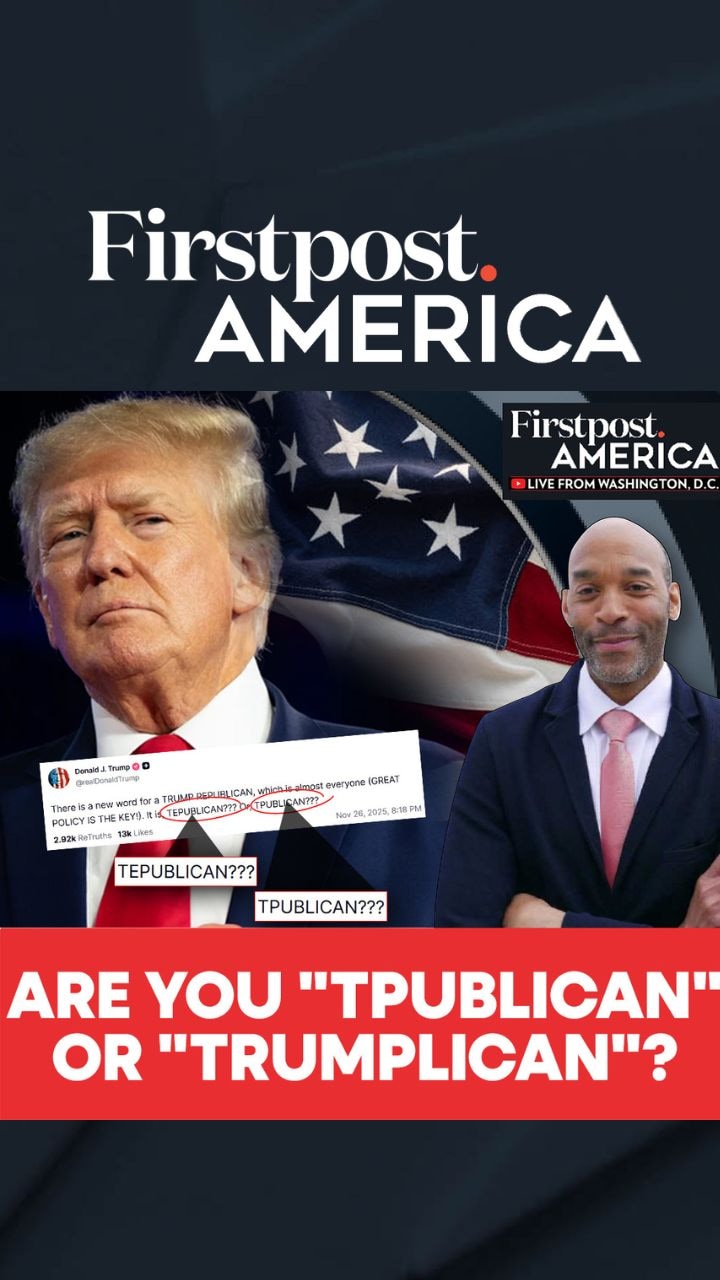 Are You "Tpublican" or "Trumplican"? | Firstpost America