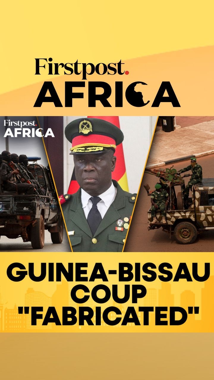 Guinea-Bissau President Flees To Senegal After "Fake" Coup | Firstpost Africa