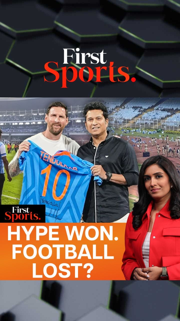 GOAT Tour Or PR Tour? What Messi’s India Visit Really Achieved | First Sports With Rupha Ramani