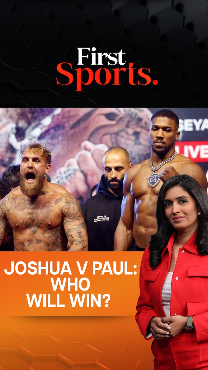 Joshua and Paul Face Off At Ceremonial Weigh-In | First Sports With Rupha Ramani