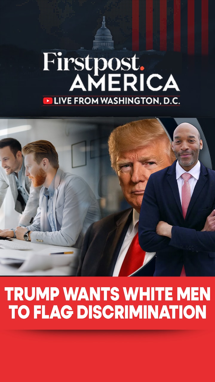 Trump Wants White Men To Flag Discrimination | Firstpost America 