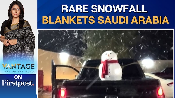 Rare Snowfall Blankets Parts of Saudi Arabia, Stuns Social Media | Vantage with Palki Sharma | N18G