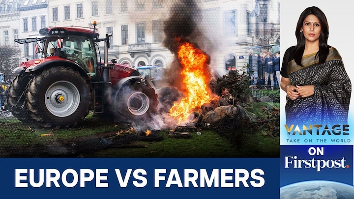 Why European Farmers Stormed Brussels with Tractors | Vantage with Palki Sharma | N18G